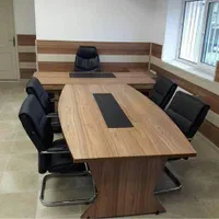 میز مدیریت اداری کنفرانس و صندلی اداری|دفتر کار|تهران, شهرک ولیعصر جنوبی|دیوار