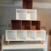 کتابخانه پله ای ده خانه|کتابخانه، شلف، قفسههای دیواری|تهران, صادقیه|دیوار