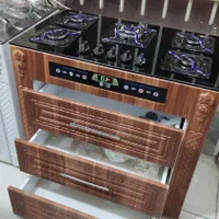 اجاق گاز طرح فر صفحه شیشه ای ولوم بالا|اجاق گاز و لوازم برقی پخت‌وپز|اصفهان, پوریای ولی|دیوار