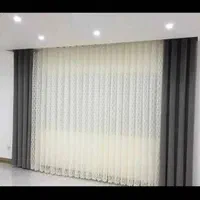 پرده آماده پانچ شده،|پرده، رانر، رومیزی|تهران, عبدل‌آباد|دیوار