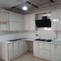 اجرای کابینت آماده تمام چوب