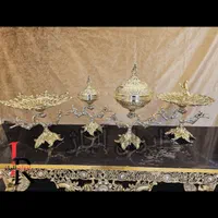 ظروف پذیرایی طرح برنزی طرح برنجی|ظروف سرو و پذیرایی|مشهد, طلاب|دیوار