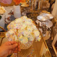گل های هفت رنگ خارجی اک|گل مصنوعی|قم, باسکول|دیوار