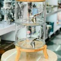 کلمن شیشه ای دوطبقه