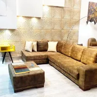 مبل راحتی مینیمال مدل ال مود به همراه پاف ال tv|مبلمان خانگی و میز عسلی|تهران, اتحاد|دیوار