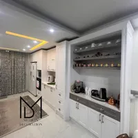 کابینت نئوکلاسیک هایگلاس و ام دی اف|مصالح و تجهیزات ساختمان|ری, |دیوار