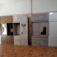 کمد مجموعه  ریلی ۱۲۰ سانت مدل الماس