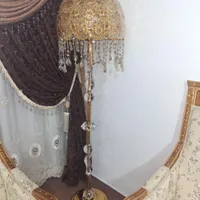 کنار سالنی شیک در حد نوع با آبکاری با کیفیت بالا|چراغ خواب و آباژور|پاکدشت, |دیوار