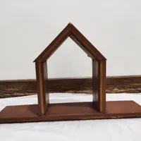 شلف چوبی دیواری دست ساز قدیمی ۵ عدد|کتابخانه، شلف، قفسه‌های دیواری|تهران, پیروزی|دیوار