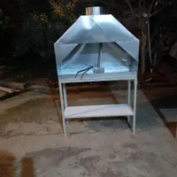 منقل کبابی با دودکش