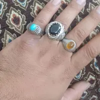 انگشترای نقره دست ساز کلکسیونی|جواهرات|تبریز, |دیوار