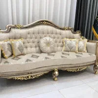 مبل سلطنتی مدل گندمی|مبلمان خانگی و میز عسلی|اصفهان, مهدی آباد|دیوار