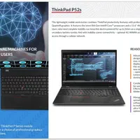 Lenovo P52s i7 Ram32 SSD512 Nvidia2gباکارتن|رایانه همراه|کرج, حصارک بالا|دیوار