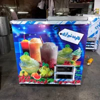 انواع یخچال ویترینی فالوده یخ در بهشت فریزر gfh|فروشگاه و مغازه|بندرعباس, |دیوار