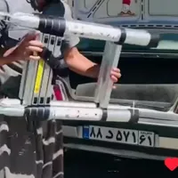 نردبان تاشو تلسکوپی الومینیومی سایز بندی