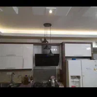 لوستر مدرن سه شعله دایره ای|لوستر و چراغ آویز|تهران, نیروی هوایی (پیروزی)|دیوار