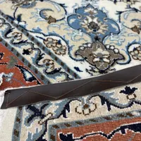 فرش دستباف نائین تک  ۶ متری گل ابریشم|فرش|کرج, مشکین‌دشت|دیوار