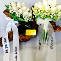 گل داماد و دسته گل عروس مچبند تاجگل|گل مصنوعی|مشهد, شهید مطهری|دیوار