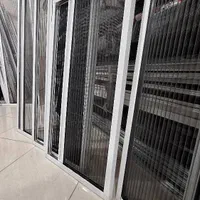 توری پلیسه و ریگلاژ درب پنجره upvc