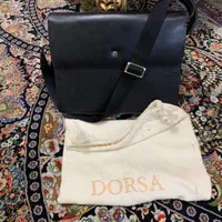 کیف کراس بادی مشکی چرم درسا Dorsa Leader|کیف، کفش، کمربند|تهران, دریاچه شهدای خلیج فارس|دیوار