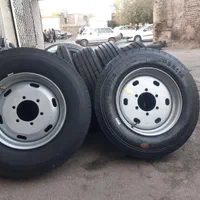 جینیو لاستیک نیسان عقب جلو تیوبلس رینگ ترک|قطعات یدکی و لوازم جانبی|مشهد, جلالیه|دیوار