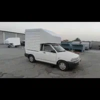 کابین عقب اتاق مزداتک پرایدوانت فلزی اریسان دوفلزی|قطعات یدکی و لوازم جانبی|کرج, کلاک نو|دیوار