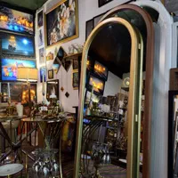 اینه قدی گنبدی و مستطیل با قاب چوبی|آینه|مشهد, سرافرازان|دیوار