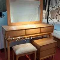 سرویس تختخواب افرا+تخت+میزارایش صندلی+ اینه+پاتختی|تخت و سرویس خواب|مشهد, فرهنگ|دیوار