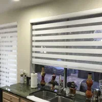 فروش انواع مدل پرده زبرا|پرده، رانر، رومیزی|خرم‌آباد, |دیوار