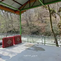 کلبه جنگلی لب رود خانه در جاده اسالم خلخال|اجارهٔ کوتاه‌مدت ویلا و باغ|تالش, هشتپر|دیوار