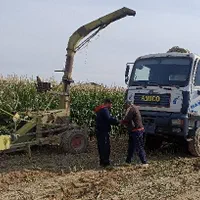 کاشت زمین دستگاه چاپر ذرت