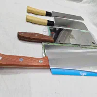 ساطور استیل دسته چوبی|ظروف پخت‌وپز|اهواز, حصیرآباد|دیوار