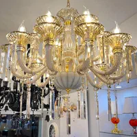 لوستر مدل لیان طبقاتی کریستالی|لوستر و چراغ آویز|تهران, اکباتان|دیوار
