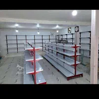 انواع قفسه میز استند چرخ فروشگاهی|کتابخانه، شلف، قفسههای دیواری|تبریز, |دیوار