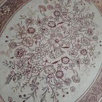 فرش 12 متری نو زرشکی رنگ