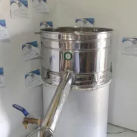 دستگاه عرقگیری ۶۰لیتری دوجداره