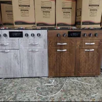 اجاق گاز رومیزی توکار با کابینت صفحه شیشه سکوریت|اجاق گاز و لوازم برقی پخت‌وپز|رشت, رشتیان|دیوار