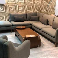 مبل ال راحتی مینیمال مدل ساندرا با پاف شرکتی اصل|مبلمان خانگی و میز عسلی|تهران, اتحاد|دیوار