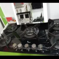 سرای اجاق گاز صفحه شیشه و استیل ضمانت دار کد ۹۰۴|اجاق گاز و لوازم برقی پخت‌وپز|رشت, رشتیان|دیوار