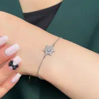 دستبند نقره دوریکا40-516 کادو تولد birthday رزگلد|بدلیجات|تبریز, |دیوار