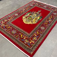 فرش دستباف (بساک) بیجار ۴۵ رج ۶ متری نقشه فروهر|فرش|مشکین‌دشت, |دیوار
