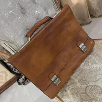کیف اداری فولدردار چرم اصل مشهد قفل دار رمزدار