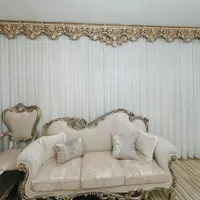 پرده حریر در حد نو و اعلا