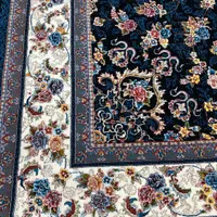 فرش ۷۰۰ شانه گیلدا سورمه ای|فرش|کرج, اصفهانی‌ها|دیوار