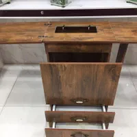 میز چرخ خیاطی سه کاره|چرخ خیاطی و ریسندگی|بندر کنگان, |دیوار