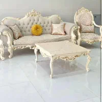 مبل کلاسیک طرح پاریس|مبلمان خانگی و میز عسلی|قم, زاویه|دیوار