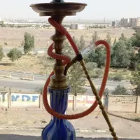 قلیان برنجی سنگین|کلکسیون و سرگرمی|رباط‌کریم, |دیوار