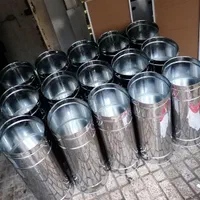 پاتیل خشکباری بشکه سطل تخمه قفسه استیل اجیل|فروشگاه و مغازه|رشت, سعدی (تختی)|دیوار