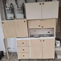کابینت،کابینت زیرسینک وسینک وشیرآلات،بوفه اوپن|بوفه، ویترین، کنسول|بندر انزلی, نوغان|دیوار