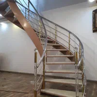 نرده استیل راه پله انواع حفاظ بانکی|خدمات پیشه و مهارت|همدان, |دیوار